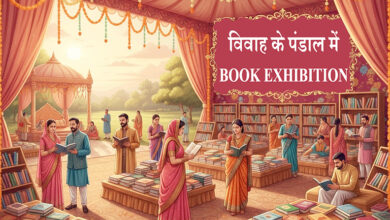 Photo of विवाह के पंडाल में किताबों की प्रदर्शनी: एक नई और सराहनीय पहल