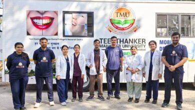 Photo of टीएमयू की मोबाइल डेंटल वैन ने सामाजिक सरोकार को बढ़ाए हाथ