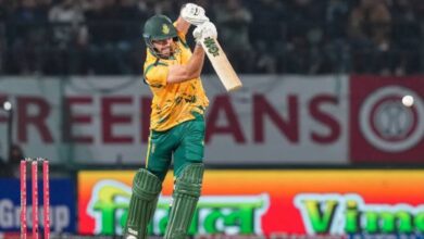 Photo of कप्तान मरक्रम के तूफानी अविजित अर्द्धशतक से द.अफ्रीका ने वेस्ट इंडीज को 9 विकेट से हराया