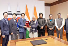 Photo of कोरिया गणराज्य के संसदीय प्रतिनिधिमंडल ने राज्य सभा के माननीय उपसभापति. श्री हरिवंश से भेंट की