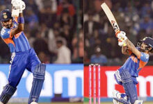 Photo of इशान किशन व हार्दिक के तूफानी अर्द्धशतकों से भारत ने बनाए 9 पर 209 रन