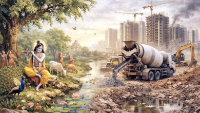 Photo of लुप्त हुए ब्रज के वन!! बांसुरी की तान से कंक्रीट मिक्सचर के शोर तक: उजड़ता ब्रज, सिसकती पावन श्री कृष्ण की लीला भूमि!!