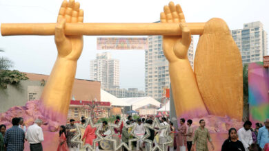 Photo of संयम के रंग में रंगी मुंबई: 64 दीक्षार्थियों के साथ शुरू हुआ ऐतिहासिक ‘संयम रंग उत्सव’