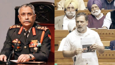 Photo of पूर्व सेनाध्यक्ष एम.एम. नरवणे की अप्रकाशित किताब पर राहुल गांधी की गलतबयानी