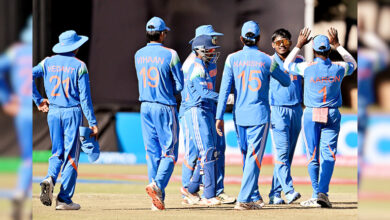 Photo of भारत कनिष्क के हरफनमौला खेल व वेदांत के अर्द्धशतक से पाक को हरा अंडर 19 विश्व कप सेमीफाइनल में