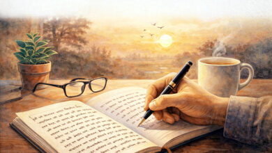 Photo of हाथ से लिखना: तेज़ रफ्तार समय में मन का ठहराव