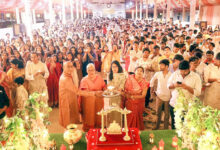 Photo of 1008 दीपों की महाआरती से जगमगाया रिद्धि-सिद्धि भवन