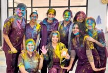 Photo of टीएमयू कैंपस में होली के रंगों में सराबोर नज़र आए स्टुडेंट्स