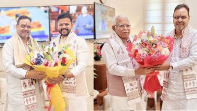 Photo of मुख्यमंत्री भजनलाल शर्मा की नई दिल्ली में लोकसभा अध्यक्ष व केंद्रीय मंत्रियों से मुलाकात