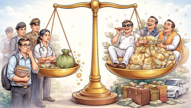 Photo of कटौती की मार कर्मचारियों पर, विधायकों के बढ़ते भत्ते