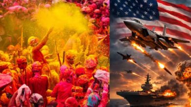 Photo of भारत में रंगों और प्रेम की होली और दुनिया में खून की होली