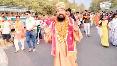 Photo of भारत में पहली बार नशा मुक्त भारत थीम पर निकला माता का जवारा : ज्योति बाबा