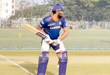 Photo of रोहित शर्मा ने मुंबई इंडियंस के लिए नेटस पर बहाना पसीना