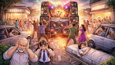 Photo of शोर में डूबती सड़कें, बेकाबू बीट्स, बेहाल समाज