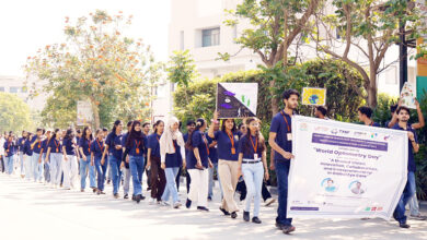 Photo of टीएमयू में वर्ल्ड ऑप्टोमेट्री डे पर परखी स्टुडेंट्स की मेधा