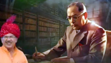 Photo of विधानसभाध्यक्ष वासुदेव देवनानी का बाबा साहेब को नमन