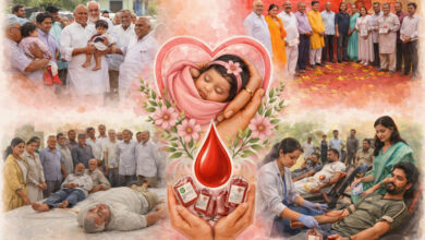 Photo of बेटी के जन्मदिन पर सेवा का उत्सव