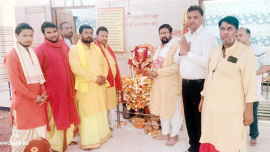 Photo of ‘गीता धाम मंदिर’ वसुंधरा में धूम-धाम से मना हनुमान जन्मोत्सव