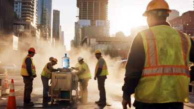 Photo of चमकते आंकड़े, थका हुआ श्रमिक