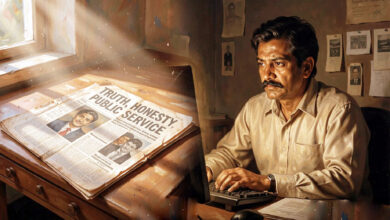 Photo of जब सत्य फीका पड़ जाता है और शब्द घायल हो जाते हैं: पत्रकारिता और राजनीति का संकट