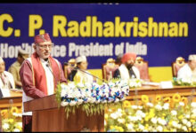 Photo of दीक्षांत समारोह न केवल वर्षों के अनुशासित प्रयासों और त्याग की परिणति है, बल्कि समाज और राष्ट्र के प्रति एक बड़ी जिम्मेदारी की शुरुआत भी है : उपराष्ट्रपति