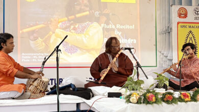 Photo of टीएमयू में मशहूर बांसुरी वादक पं. राजेंद्र प्रसन्ना की अद्वितीय प्रस्तुति