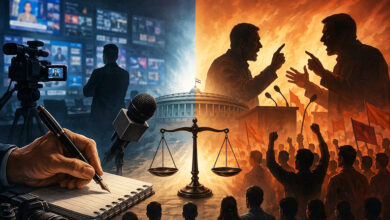 Photo of पत्रकारिता की गिरती गरिमा और राजनीति की बिगड़ती भाषा