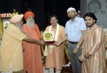 Photo of तबले की थापों और सारंगी की मधुर धुनों की जुगलबंदी से महकी निर्मल आश्रम अकादमी