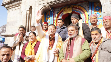 Photo of राज्य सरकार श्री केदारनाथ धाम में आने वाले श्रद्धालुओं को बेहतर एवं त्वरित स्वास्थ्य सुविधाएं उपलब्ध कराने के लिए निरंतर प्रयासरत है : धामी