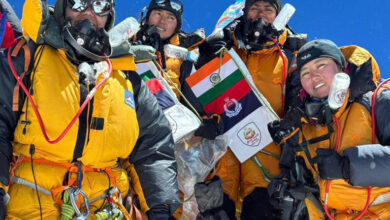 Photo of BSF की महिला पर्वतारोहियों ने माउंट एवरेस्ट फतह की