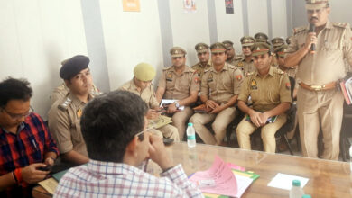 Photo of राजकरन नैय्यर, अतिरिक्त पुलिस आयुक्त ने ट्रांस हिंडन जोन के सभी चौकी प्रभारी तथा हल्का प्रभारियों के साथ की बैठक