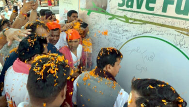 Photo of भाजपा के राष्ट्रीय अध्यक्ष के आगमन पर “सेव फ्यूल, सेव नेशन” अभियान का शुभारंभ किया