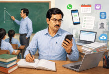 Photo of शिक्षक पढ़ाए भी, पोर्टल भी भरे — बिना मोबाइल कैसे चले?