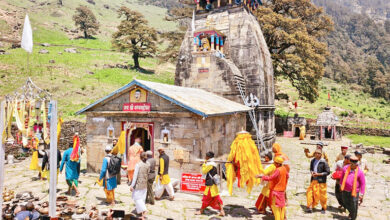Photo of श्री मद्महेश्वर मंदिर के कपाट विधि-विधान से खुले