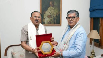 Photo of राजस्थान विधानसभा अध्यक्ष वासुदेव देवनानी ने पंजाब के राज्यपाल गुलाबचंद कटारिया से की शिष्टाचार भेंट