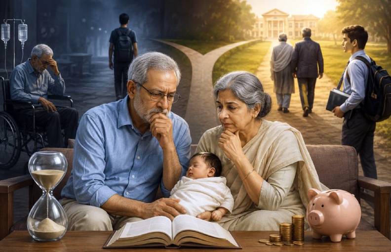 देर से संतान, जल्दी चिंताएँ? पचास के बाद पेरेंट्स और बच्चे का भविष्य