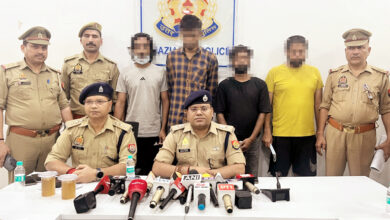 Photo of लिंकरोड पुलिस टीम द्वारा फिरौती हेतु अपहरण का प्रयास करने वाले 04 अभियुक्त गिरफ्तार