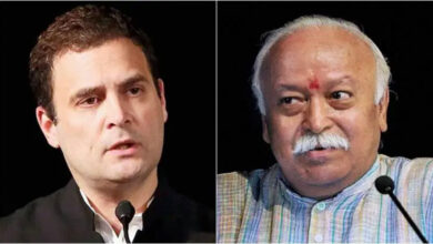 Photo of राजस्थान दो ध्रुवों का संगम : उदयपुर में मोहन भागवत और कोटा में राहुल गांधी