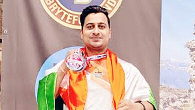 Photo of श्रीमंत झा ने स्विस ओपन आर्मरेसलिंग कप 2026 में जीता कांस्य पदक