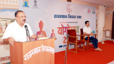 Photo of अंतरराष्ट्रीय योग दिवस से पूर्व मुख्यमंत्री निवास और विधानसभा में योग का पूर्वाभ्यास : स्वस्थ राजस्थान का संदेश