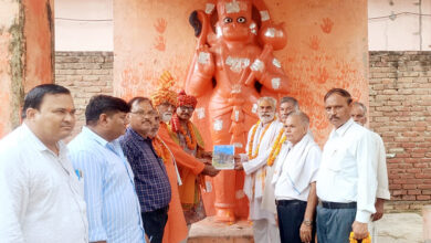 Photo of मेवाड़ (राजस्थान) के सरस्वती-पुत्रों का उत्तर प्रदेश की पावन धरा मथुरा में भव्य अभिनंदन