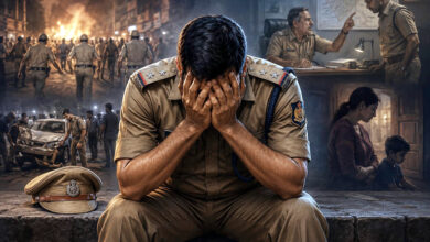 Photo of थकी हुई वर्दी, टूटता हुआ मन