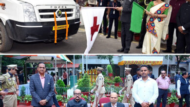 Photo of स्वस्थ और विकसित भारत का निर्माण: छत्तीसगढ़ के राज्यपाल ने आरईसी द्वारा प्रायोजित ₹7.21 करोड़ की छह मोबाइल मेडिकल यूनिट्स (MMUs) को हरी झंडी दिखाई