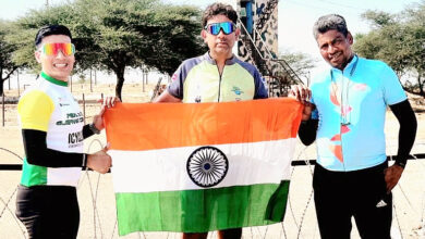 Photo of जब तिरंगे ने पैडल थामे: तनोट की ओर बढ़ता 611 किलोमीटर का संकल्प