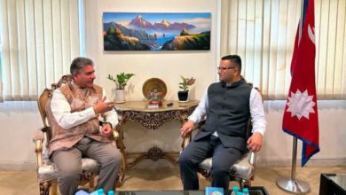 Photo of संस्कृत शिक्षा सचिव ने नेपाल के कार्यवाहक राजदूत से भेंट की