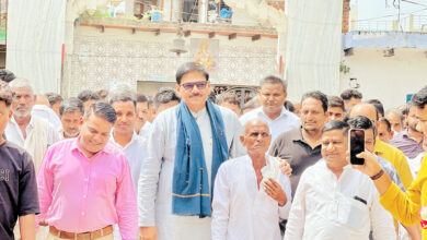 Photo of प्रसिद्ध माँ भूड़ावाली देवी मंदिर के नवीनीकरण कार्य का वैदिक मंत्रोच्चार के साथ शुभारंभ