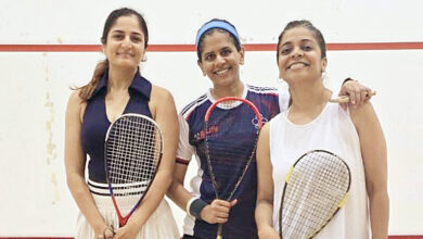Photo of स्क्वैश कोर्ट पर महाराष्ट्र की सीडेड खिलाड़ी बनीं निवेदिता बसु