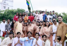 Photo of टीएमयू कैंपस में दिव्यघोष के बीच निकली भव्य और दिव्य श्रीजी की रथ यात्रा