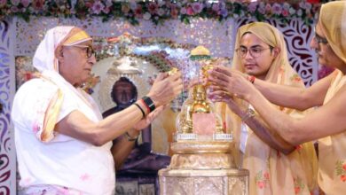 Photo of टीएमयू में श्रद्धा-भक्ति के साथ मनाया भगवान पुष्पदंत का मोक्ष कल्याणक