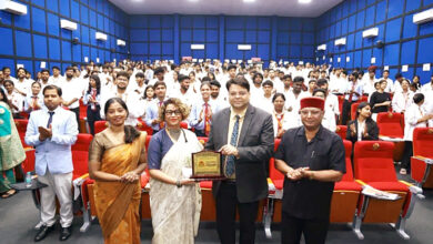 Photo of टीएमयू में थॉटफुल लीडरशिप प्रतिस्पर्द्धा में सीसीएसआईटी की वंशिका सक्सेना अव्वल
